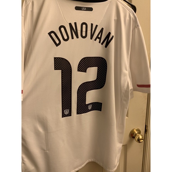 Nike USA US Soccer USMNT Home Jersey Landon Donovan #12 Size XXL‎ Rare Vintage